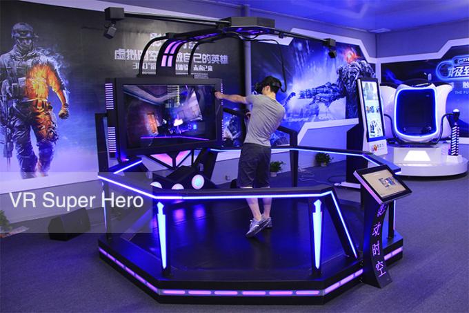 Simulador permanente de la realidad de HTC que tira Vive Vr Walker Arcade Machine Racing Treadmill Virtual 0