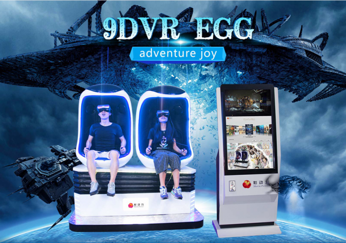 Fácil actúe el simulador interactivo de la realidad virtual del cine 9D de 9D VR para Game Center 0