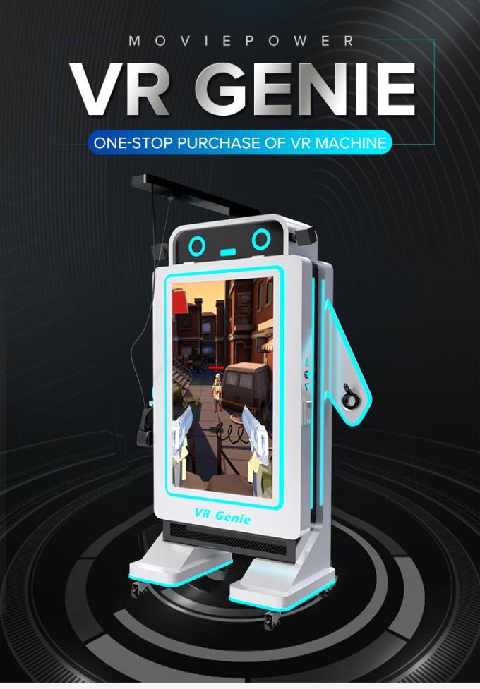 Escena multi Arcade Game Multi Functional del simulador de la realidad virtual del empujador de la moneda 0