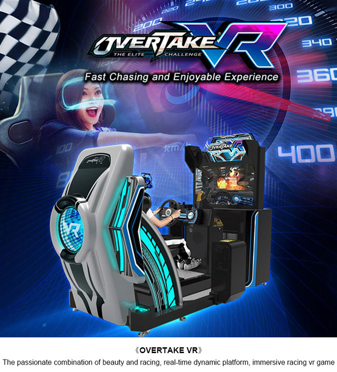 VR Racing para patios de recreo Indoor Racing Simulador de conducción de realidad virtual Juego 9D VR Equipo de juego 0